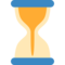 Hourglass With Flowing Sand emoji on Twitter